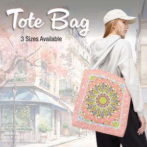 Tote Bag - Pink Giraffe Mandala